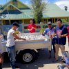 Cegah Corona, Gempita Pinrang Salurkan 1000 Botol Desinfektan Dari RMS