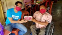 Makassar Masuk Zona Merah, Partai Gelora Berbagi Masker