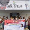 Firmina Tallulembang Salurkan Bantuan Sembako ke Warga Toraja