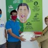 Partai Gelora Serahkan APD ke Puskesmas Barombong