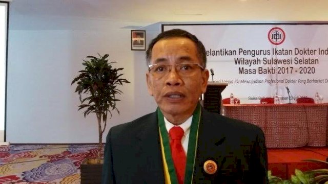 Kepala DInas Kesehatan Provinsi Sulawesi Selatan dr.Ichsan Mustari 