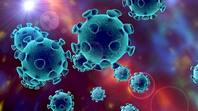 3D illustration of Coronavirus, virus which causes SARS and MERS, Middle East Respiratory Syndrome