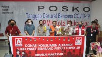 Kapolda Sulsel Apresiasi Bantuan APD dari Pihak Swasta