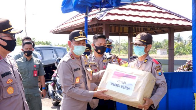 Pantau Kesiapan Operasi Ketupat 2020 di Bantaeng, Kapolda Kunjungi Pos pam Terpadu