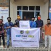 Bersama AMPI, DPD KNPI Soppeng Berbagi Sembako dan Masker