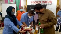 PDAM Makassar Serahkan Bantuan 1000 Sembako