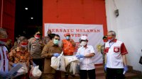 PD Inti Sulsel Dan Klenteng Xiang Ma Salurkan Bantuan 2500 Paket Sembako .