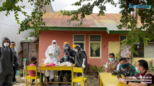 Gugus Tugas Bantaeng Lacak Kontak Pasien Inocovid12095