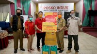 PT. Telekom Sumbang Ratusan Paket Sembako