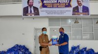 All Out Putus Penyebaran Covid-19, Nasdem Serahkan Rapid Test Ke Pemkab Sidrap