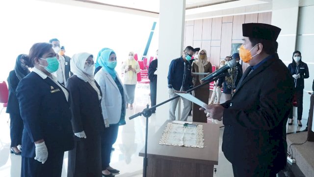 Abdul Hayat Lantik Sembilan Pejabat Fungsional Lingkup Pemprov Sulsel