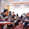 Berkantor, Wagub Sulsel Silaturahmi Dan Vidcon Bersama Kemendagri