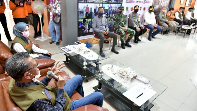 Gubernur Sulsel Memberikan apresiasi atas kinerja tim Gugus Pemerintah Kabupaten Luwu Utara 