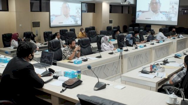 Suasana Rapat Banggar DPRD Kota Makassar 