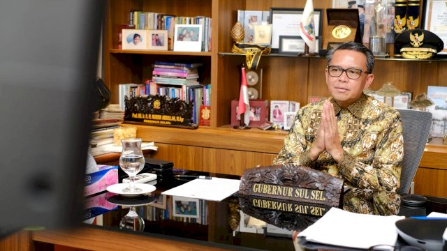 Gubernur Halal Bihalal Bersama IKAMI Sulsel