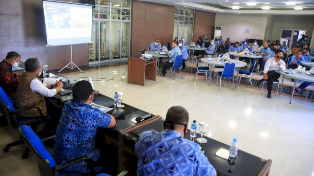 Direksi Perumda Air Minum Paparkan Dua Hal Urgent Dihadapan Pj Walikota