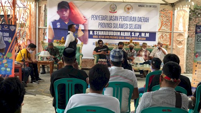 Ditengah Pandemi,syahar Lakukan Sosper