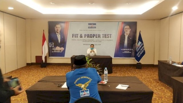 Ikut Uji Kompetensi PD, Lutfi Hanafi Ingin Partai SBY mengusung Dirinya