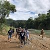 Tinjau Jembatan Gantung Roboh Belawae, Syahar : Kita Perjuangkan Jembatan Permanen Saja