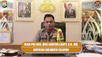 Kapolda Sulsel Minta Warga Sulsel Disiplin Jalankan Protokol Kesehatan