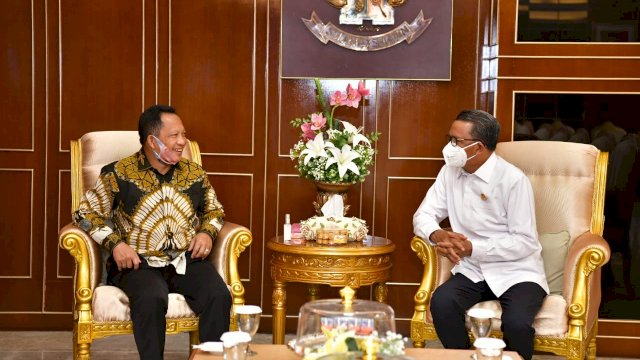 Nurdin Abdullah Laporkan ke Mendagri Kondisi Persiapan Pilkada di Tengah Pandemi Covid-19