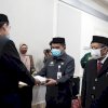 Lantik Empat Pejabat, Sekprov Ingatkan Pelayanan untuk Masyarakat Tak Boleh Kendor