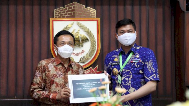 Pj Walikota Makassar dan Bupati Gowa Saling Bersinergi Lawan Corona