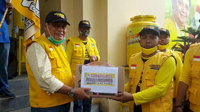 Peduli Kemanusian, Golkar Terjunkan Bantuan ke Masamba
