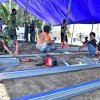 Kurun Sebulan, 400 Hunian Sementara bagi Korban Banjir Bandang di Lutra Selesai