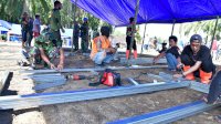 Kurun Sebulan, 400 Hunian Sementara bagi Korban Banjir Bandang di Lutra Selesai