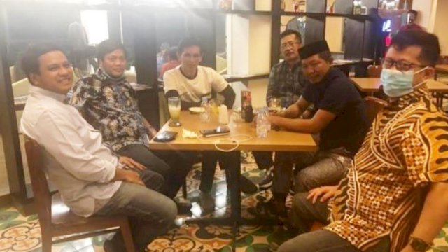None dan Zunnun Bertemu Elite PAN Sulsel, Irfan AB: PAN Juga Siapkan Kader