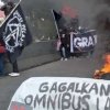 Tolak RUU Cilaka, Mahasiswa Bentrok dengan Aparat, Belasan Ditangkap Polisi