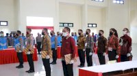 Polda Sulsel Gelar Pengambilan Sumpah dan Penandatanganan Pakta Integritas Penerimaan Akpol dan Tamtama Polri T.A. 2020