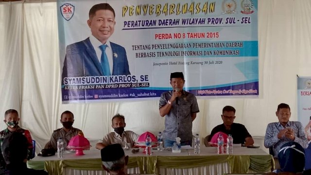 Sosialisasi Perda Nomor 8 Tahun 2015, SK: Masyarakat Bisa Akses Informasi Pemerintahan