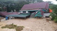 Banjir Bandang Akibatkan Rujab Bupati Terendam Lumpur setinggi Betis Orang Dewasa