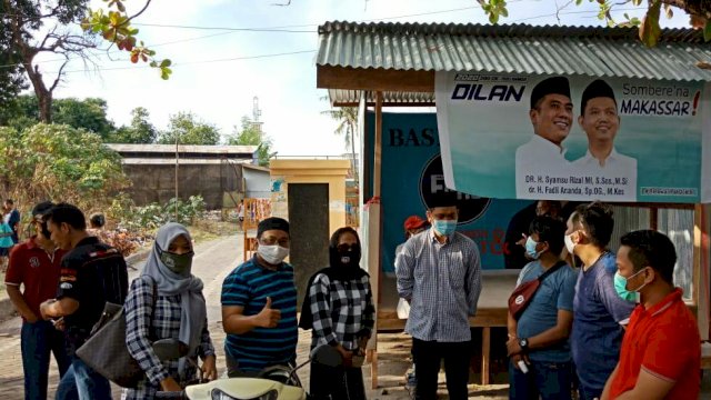 Launching Posko di Rappocini, Sahabat FAnS Optimis Menangkan DILAN