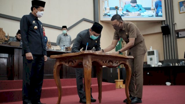 DPRD Makassar Setujui Ranperda LPJ APBD 2019 Jadi Perda