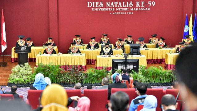 Gubernur Apresiasi Capaian UNM Selama 59 Tahun Sebagai Dapur Pendidikan
