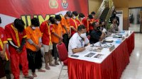 17 Pemuda Diamankan Resmob Polda Sulsel, 10 Diantaranya Masih Belasan Tahun