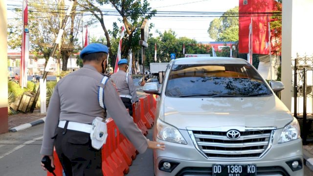 Provos Polda Sulsel Gelar Pendisiplinan Terhadap anggota Polda Sulsel