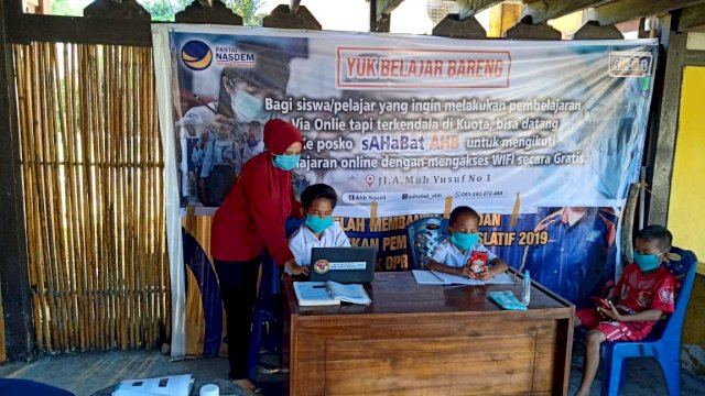 Legislator Nasdem Bone Siapkan WiFi Gratis Bagi Pelajar