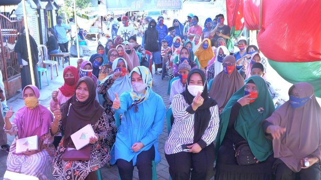 Bersama Konstituennya, Anak dari Besan SYL Siap Menangkan Danny-Fatma