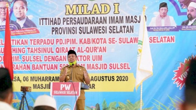 Wagub Sulsel Ingatkan Masjid Jangan Dipolitisasi