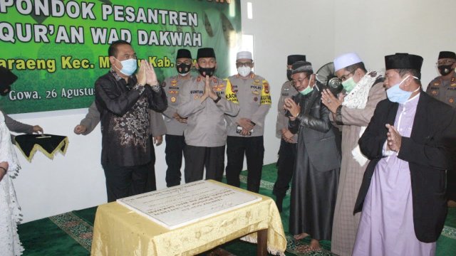 Bangun Ponpes di Gowa, Ini Harapan Kapolda Sulsel di Akhir Jabatannya