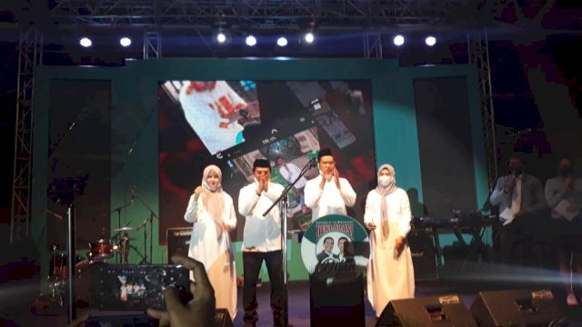Pasangan DILAN Deklarasikan Kesiapannya Bertarung di Pilwalkot Makasaar