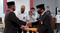 Adnan Lantik Asrar Sebagai Sekretaris KPU Makassar