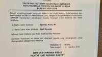 Hanura Resmi Usung DILAN di Pilkada Makassar
