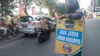 Tegakkan Perwali, 23 Pengendara Terjaring Saat Razia Masker di Jalan Penghibur
