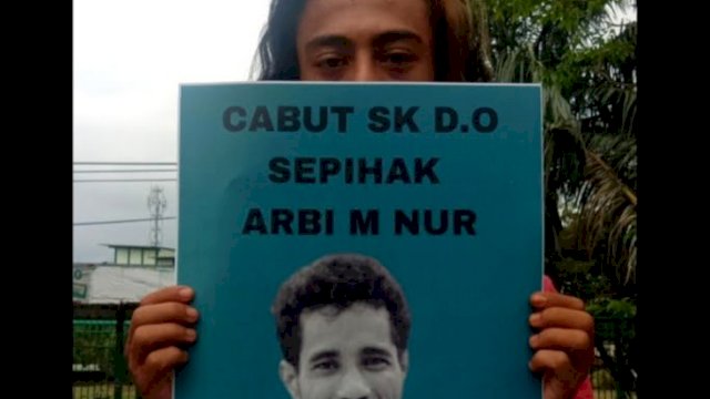 Aksi Solidaritas di Makassar: Menyoal Kebobrokan Kampus UNKHAIR Ternate