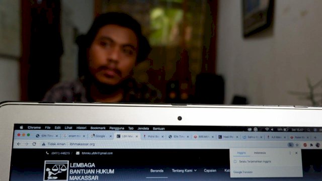 Muh Sauki Maulana Minta Bantuan LBH Makassar, Ini Alasannya